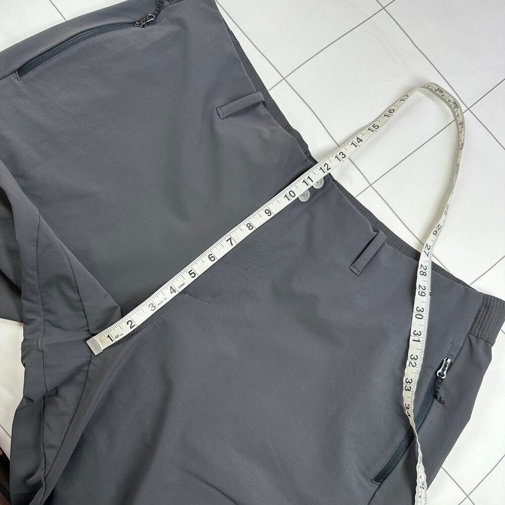 REI Co-op Pants Mens 2XL Gray Technical Hiking Cargo Zipper Pockets 176644 Camp - Picture 10 of 13